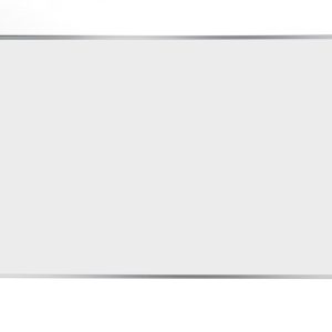 A1 Mobile Flip Chart Easel Aluminium Frame Magnetic White Board